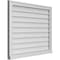 Ekena Millwork Vertical Surface Mount PVC Gable Vent w/ 2"W x 2"H , Brickmould Sill Frame, 34"W x 28"H GVPVE34X2803SN - alternate 5
